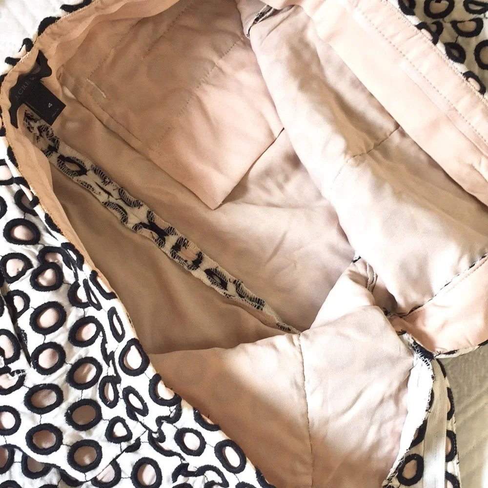 J. Crew Punched Out Eyelet Short